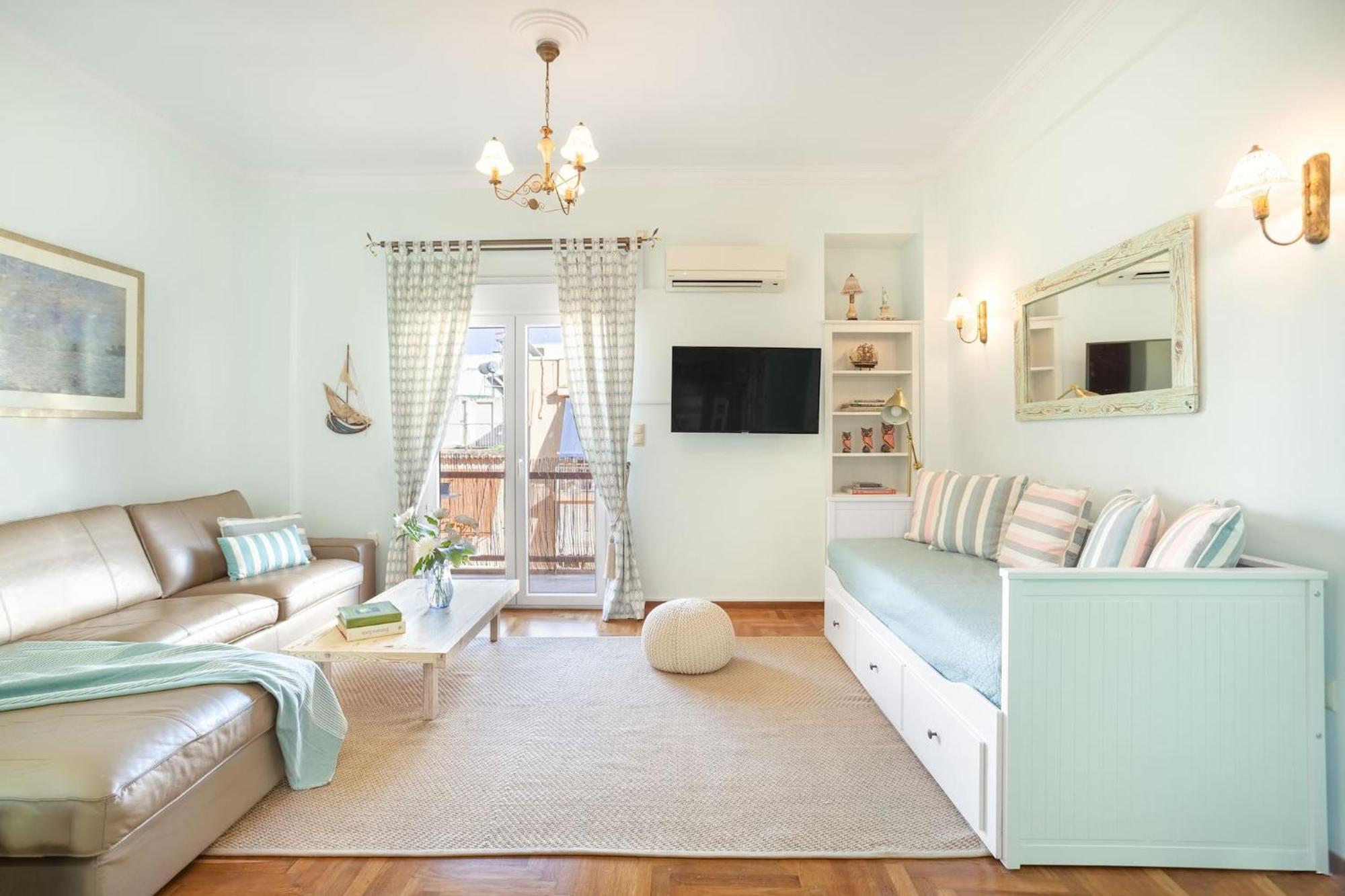 Bright, Calming Retreat With A Balcony Near Metro! Apartment Athens Exterior photo
